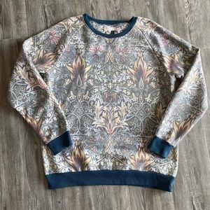 Taxonomy Topman floral sweater unisex